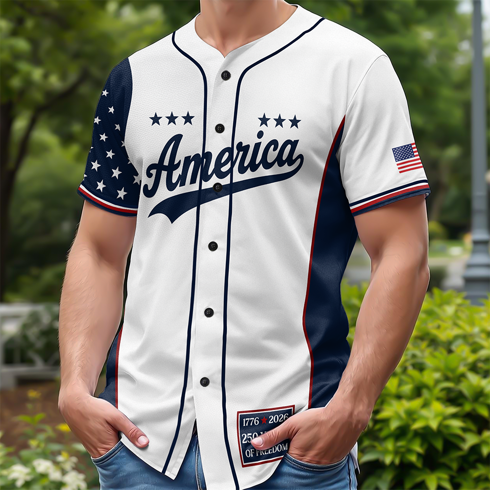 America 1776-2026 250 Years Of Freedom Jersey Shirt TH10 170171