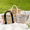 Custom Name Burlap Tote Bag - Summer Gift For Women, Mother's Day, Wife, Girlfriend HO82 902012