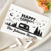 Custom Happy Campers Building Block Plaque - Personalized Camping Gift For Families TH10 170467