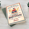 Custom Name Born in the Land of Free - Celebrating 250 Years Of Liberty Birthday Card LM32 897851