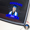 Custom Photo Class Of 2026 Graduation Car Window Decal Sticker HA75 920436