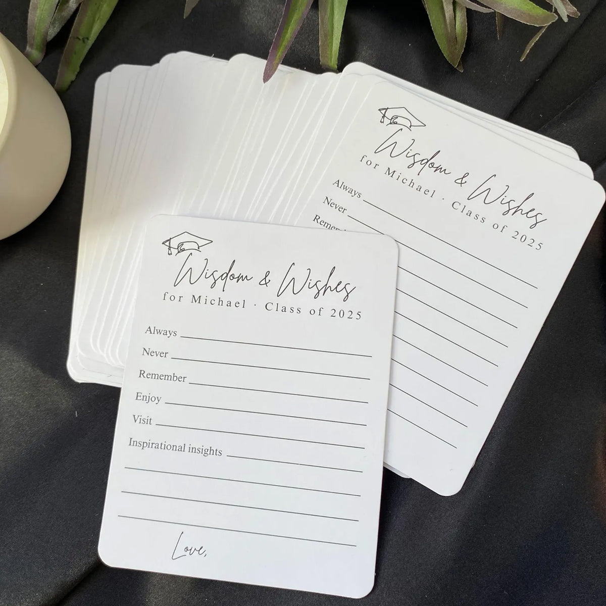 Wisdom & Wishes Printed Graduation Advice Cards HO82 902230