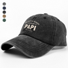 Mes personnes préférées m’appellent Papi – Casquette en jean délavé vintage personnalisée TH10 169509