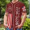 Personalized We The People US 250 1776-2026 America Flag Baseball Jersey CH07 911300