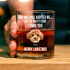 Custom Photo I'm Pretty Sure I Own You Personalized Whiskey Glass For Dog Lover LM32 895073