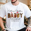 Custom Photo Merry Christmas Dad Thanks For Picking Up My Poop And Stuff Bright Shirt Gift For Dog Lovers HO82 894406