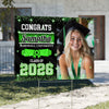 Custom Photo Congrats Class of 2026 Graduation Yard Sign CH07 910734