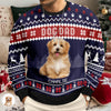 Custom Photo Dog Dad Dog Mom Ugly Sweater HA75 892916