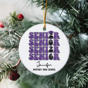 Personalized Senior 2026 Ceramic Ornament Gift For Graduation LM32 897321