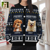 Custom Photo Merry Woofmas Christmas Ugly Cardigan TH10 896375