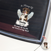 Custom Photo Dog Loss Memorial Car Window Decal Sticker CH07 910478