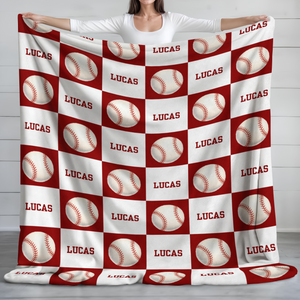 Custom Name Sports Blanket Perfect Gift Sports Lovers TH10 898281