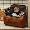 This Grandpa Belongs To Personalized Toiletry Bag With 2 Zip Gift For Grandpa And Dad TH10 894923