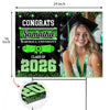 Custom Photo Congrats Class of 2026 Graduation Yard Sign CH07 910734