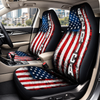 Personalized American Flag Freedom Independence Car Seat Cover LM32 899501