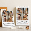 Custom Photo Happy Father’s Day To A Perfect Cat Dad Building Block TH10 170009