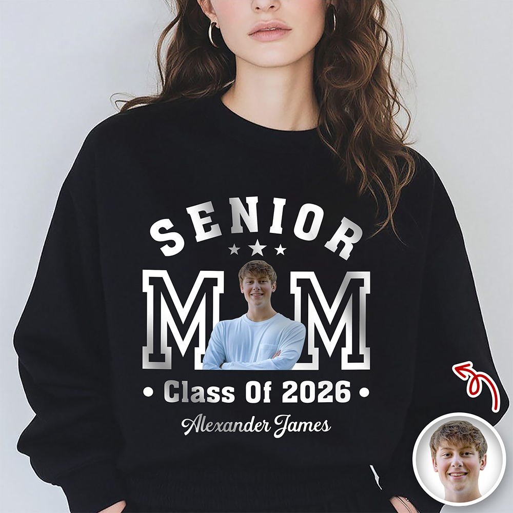 Custom Senior Mom Dad Class of 2026 Graduation Dark Shirt HO82 901564