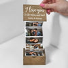 Custom Pull Out Photo Our Memory Keepsake Wooden Photo Box LM32 893411