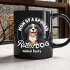 Personalized Dad Of A Spoiled Black Mug Funny Gift for Dog Lovers LM32 893179