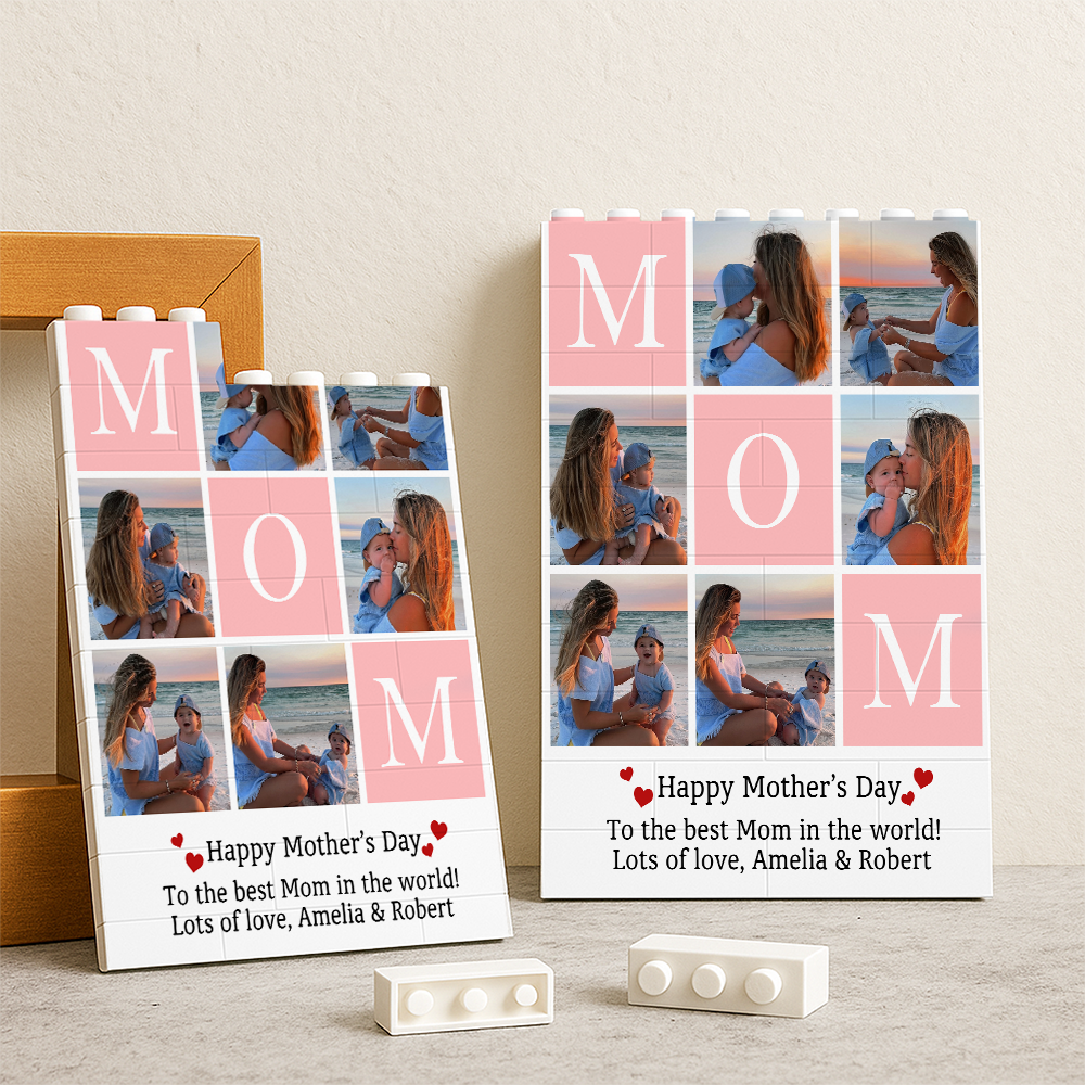 Custom Photo Mom Happy Mother's Day Building Block CH07 910694