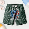 Personalized 250th Anniversary 1776–2026 Eagle Patriotic American Beach Short HA75 921046