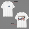 Custom Name Hooked On Freedom Front & Back Comfort Shirt TH10 170097