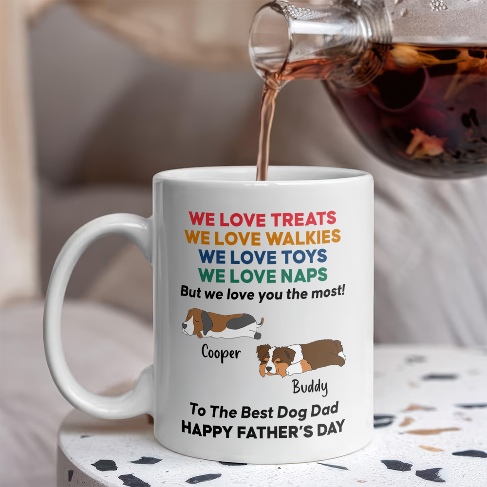 Personalized Love You The Most - Personalized Custom Coffee Mug HO82 894072