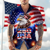 Personalized Name America 250 Eagle Patriotic Hawaii Shirt HA75 921008