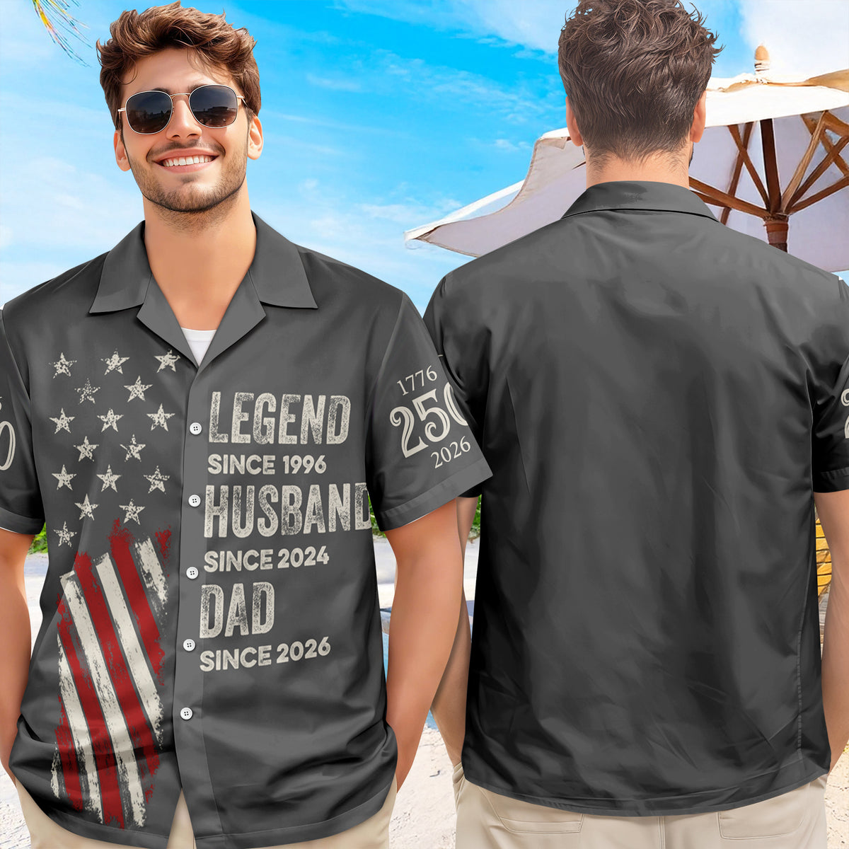 Personalized Legend Husband Dad Grandpa Hawaiian Shirt HO82 902818