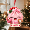 Personalized Christmas Dumpling Dim Sum Acrylic Ornament Christmas Gift HA75 919418