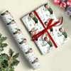 Custom Funny Golfer Photo Wrapping Paper Unique Gift LM32 893833