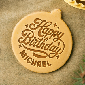 Personalized Name Cookie Stamp Birthday Gift For Family, Friends HO82 900590