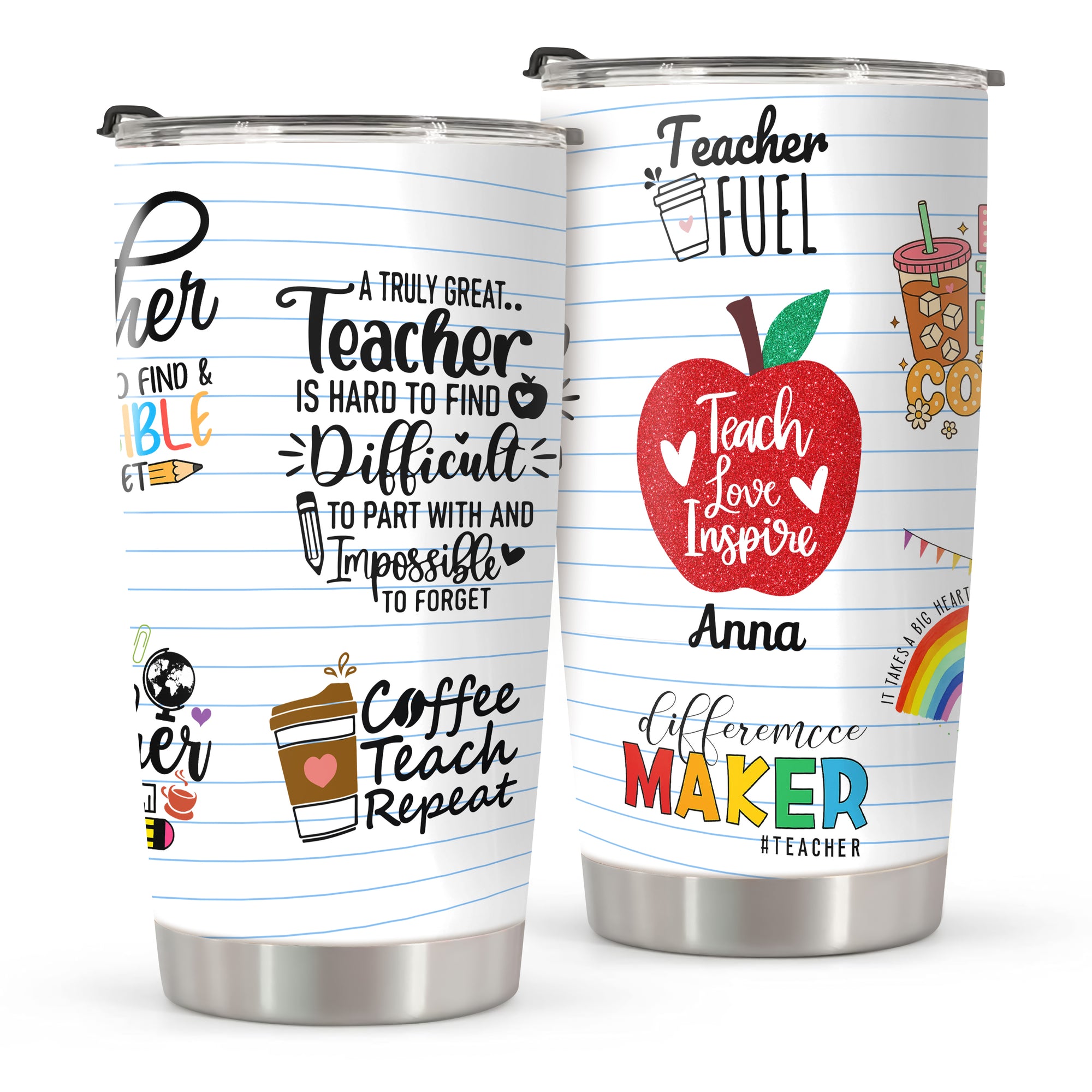 Personalized Fat Tumbler Back To School Gift For Teacher TH10 894181