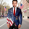 Custom Name American Pride Patriotic 250th Anniversary Eagle Men's Suit HO82 902062