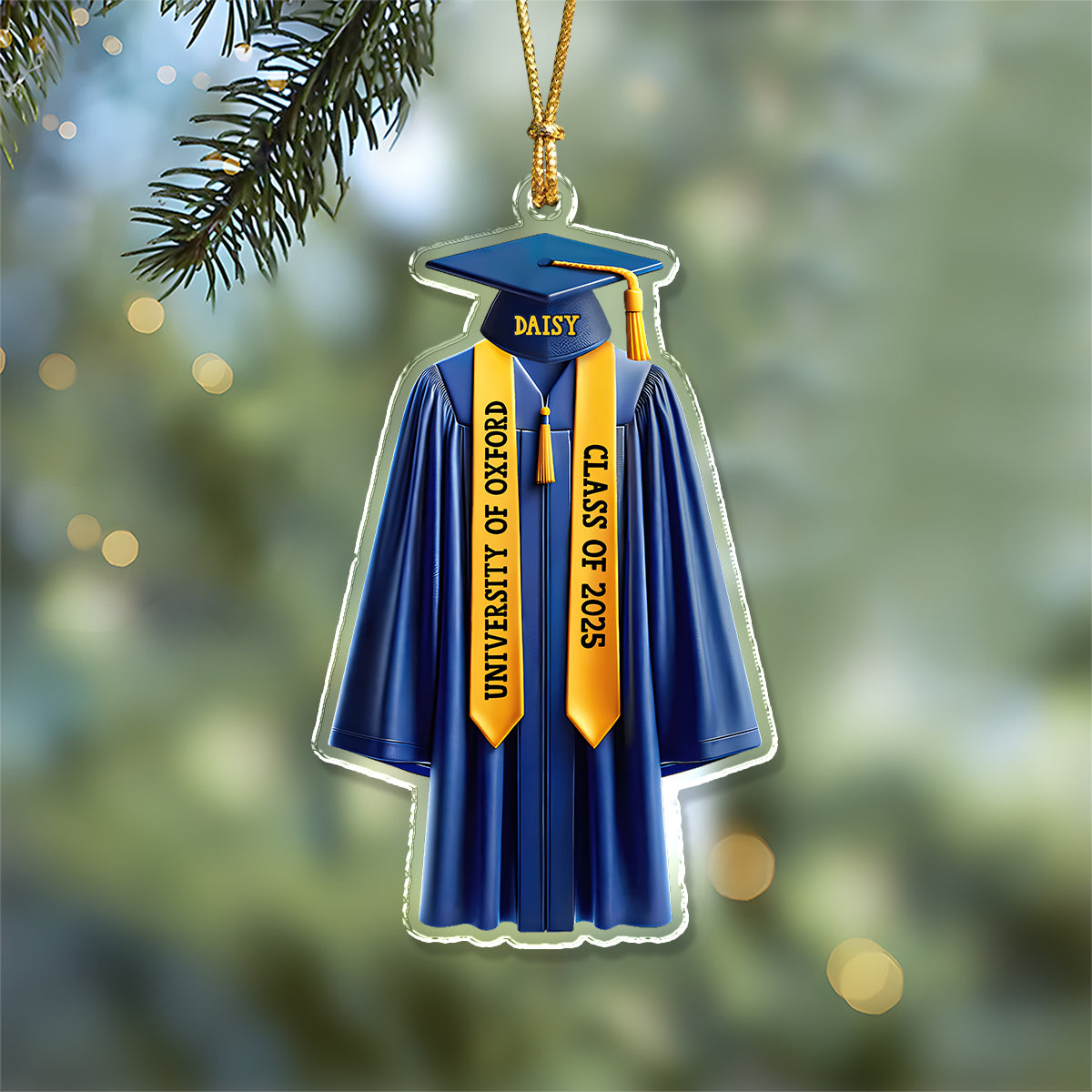 Personalized Great Graduation On Christmas Acrylic Ornament TH10 894379