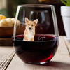 Custom Pet Photo Wine Glass Gift for Pet Lovers TH10 898995