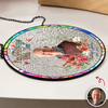 Custom Photo Always Here With You Stained Glass Suncatcher HA75 892806