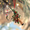 Personalized Fishing Rod Christmas Acrylic Ornament, Fisher Xmas Keepsake Gift HA75 919540
