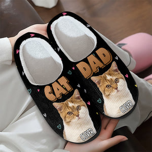Custom Photo Cat Mom Personalized Slippers Gift For Cat Lovers CH07 896790