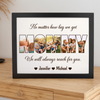 Custom Photo No Matter How Big We Get, We Will Always Reach For You Picture Frame Gift For Mother's Day HO82 893734