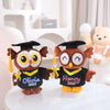 Personalized Graduation Gift Cute Owl Squint Eye Bear Plus LM32 893173