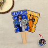 Custom Photo Senior 2026 Face Fan – Personalized Graduation Party Fan LM32 899455