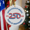 USA 250 Years Of Independence Ornament CH07 896772