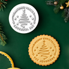 Personalized Family Name Xmas Tree Merry Christmas Cookie Stamp, Holiday Baker Gift HO82 904116