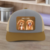 Custom Dog Photo Leather Patch Hat - Personalized Pet Lover Gift LM32 668965