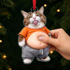 Custom Photo Squishy Acrylic Ornament – Personalized Birthday Gifts For Dog Cat Lovers, Dog Dad And Mom, Cat Owners - Professional Comedian In Fur HO82 903348