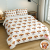 Custom Photo And Name Quilt Bedding Set For Dog Lover TH10 896677