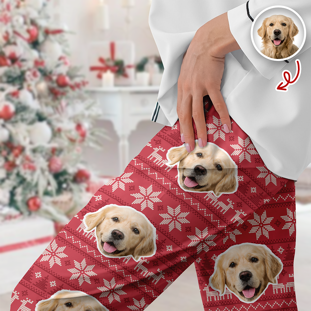Custom Photo Christmas Is Coming Pajamas Gift For Dog Lovers HA75 897012