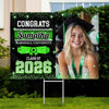 Custom Photo Congrats Class of 2026 Graduation Yard Sign CH07 910734