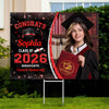Custom Photo Class Of 2026 Personalized Graduation Yard Sign HA75 920462